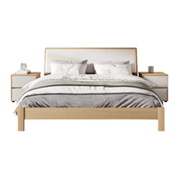 SUNHOO 双虎-全屋家具 21B3 现代简约软包床 150*200cm 架子款