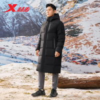 移动端、京东百亿补贴：特步 雪岭之上 男款羽绒服