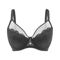 Candy La Vie 奶糖派 女士有钢圈文胸 C214 超薄款 净水灰 80C