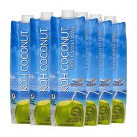 KOH COCONUT 椰子水 1L*6盒