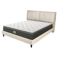 Serta 舒达 经典床架系列 星享 皮床 灰色 150*200cm
