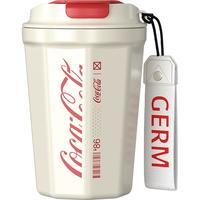 格米 GERM 可口可乐联名 菱形咖啡杯 390ml 红色