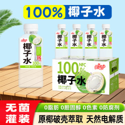 椰子泡泡 椰子水100%口味450ml*15瓶