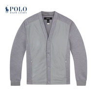 Polo Ralph Lauren 拉夫劳伦 男装 25年秋季针织开襟衫风格夹克RL100147 020-灰色 XL