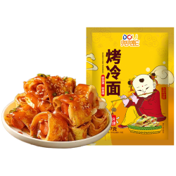 兜兜蛇 烤冷面667g含酱料鸡肉肠
