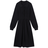 DUIBAI AN大码系列 女式复古针织连衣裙 2025冬装