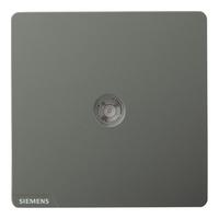 SIEMENS 西门子 皓彩系列 5UH26313NC02 电视插座 深灰银