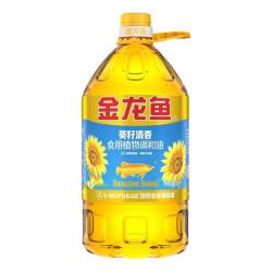 金龙鱼 葵籽清香型 食用植物调和油5L