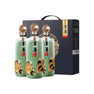 潭酒 年份潭酒2019 虎年生肖纪念酒 53%vol 酱香型白酒 500ml*3瓶 礼盒装