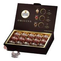 费列罗 榛果威化 黑巧克力 15粒 礼盒装