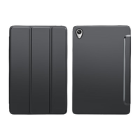 CangHua 仓华 适用华为matepad10.8保护套 通用华为M6平板保护壳10.8英寸华为平板电脑全包超薄防摔皮套 CK02黑色