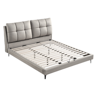  顾家家居 KUKA  PT7511+M0001J 西多士面包软床+床垫 180*200cm 高脚款