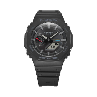 CASIO 卡西欧 G-SHOCK系列 45.4毫米太阳能腕表 GA-B2100-1A