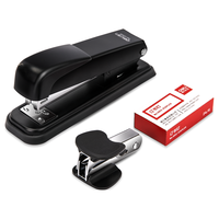 deli 得力 0359 订书机三件套 黑色