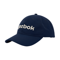 Reebok轻薄透气修饰脸型经典棒球帽鸭舌帽休闲运动帽遮阳帽款藏青色