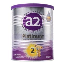 a2 紫白金版婴儿奶粉2段 400g
