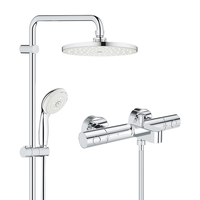 GROHE 高仪 新天瀑淋浴系列 26452001 恒温淋浴花洒套装 带下出水款