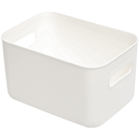 Citylong 禧天龙 无盖收纳箱 6.5L*3个 简约白