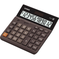 CASIO DH-12-BK 中型计算器 黑色