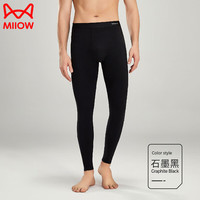 猫人 男士7A抗菌秋裤玻尿酸轻磨纯棉氨秋裤