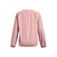 UNDER ARMOUR 安德玛 Rush 女子运动卫衣 1369850-676 粉红色 XL
