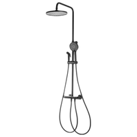  箭牌 ARROW AE34120HMB 四功能恒温花洒套装 黑色