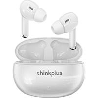 thinkplus XT88 入耳式真无线蓝牙耳机 白色