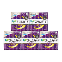 Laurier 乐而雅 零触感超丝薄量多夜用卫生巾 护翼型 30cm*15片*5