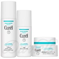 Curél 珂润 润浸保湿护肤套装 (化妆水I清爽型150ml+柔和乳液120ml+滋养乳霜40g)