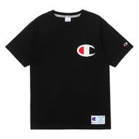 Champion 中性运动T恤 C3-R304-1 黑色 M