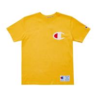 Champion 中性运动T恤 C3-R304-1 黄色 M