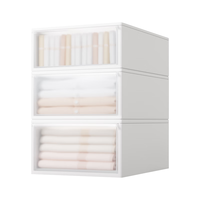 稻草熊 DC1212 收纳盒 27.5*18.5*10cm 2个 透明