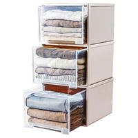 稻草熊 DC1212 收纳盒 27.5*18.5*10cm 3个 茶色