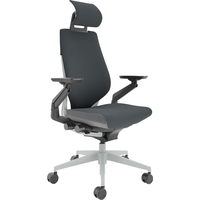 Steelcase Gesture 人体工学电脑椅+头枕 炭灰色