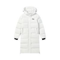 FILA 斐乐 ILA ORIGINALE系列 女子运动羽绒服 F11W048956F-WT 标准白 M