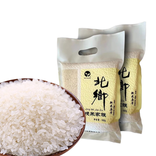 北乡 粳米家族 新米原香 粳米 500g*4袋