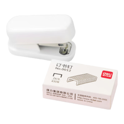 得力 TA202 迷你便携 混色 订书机