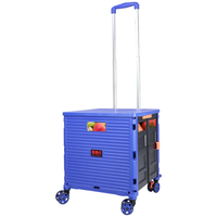 SELORSS 喜路仕 BY06-W 折叠购物车 55L 蓝色