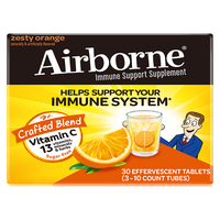 Schiff 旭福 维生素C泡腾片 橘子味 10片*3瓶