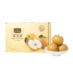 1号会员店 山东老树冰糖秋月梨 单果500g+ 果王 净重7斤新鲜水果源头直发