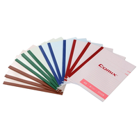 Comix 齐心 C4502 A5胶钉本 混色 12本装