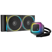  DEEPCOOL/九州风神 短管设计 一体式水冷散热器 PWM调速水泵 ARGB风扇