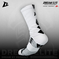 Dream Elite毒蝎款nanofront防滑纱专业篮球袜运动袜