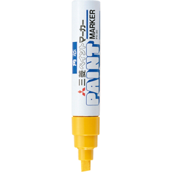 uni PX-30 单头粗字油漆笔 黄色 单支装