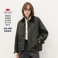 714STREET 新雪丽暖绒防水猎装棉服