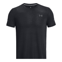 安德玛（UNDERARMOUR）春夏Seamless男子跑步运动短袖T恤1375692 黑色001 XXL