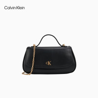 卡尔文·克莱恩 ck字母单肩手提链条包马鞍包