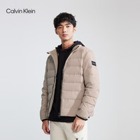 卡尔文·克莱恩 ck轻暖90绒排骨绗缝立领羽绒服