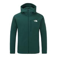百亿补贴：北面 男子巅峰户外L2层保暖连帽休闲绿色运动软壳外套夹克NJ4HR99C