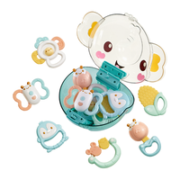 移动端、京东百亿补贴：澳贝 461514B 牙胶摇铃 收纳款